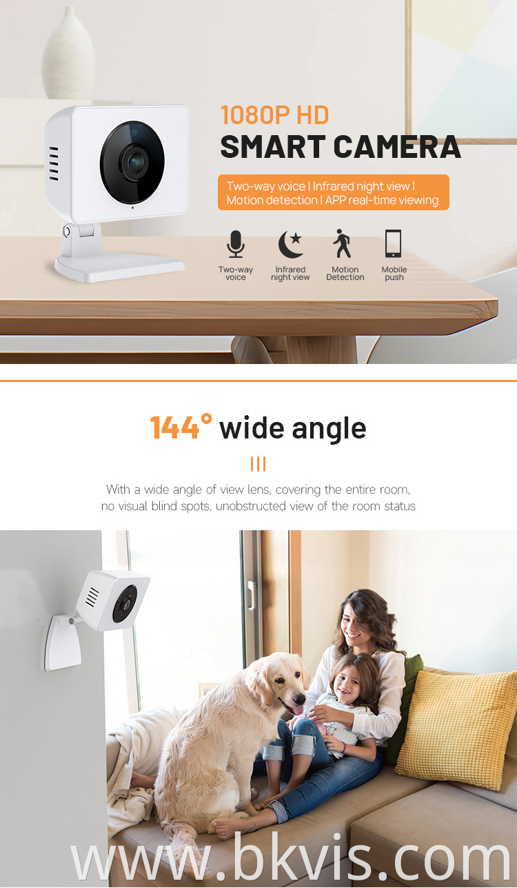 Indoor Smart Camera Home Baby Monitor Camera